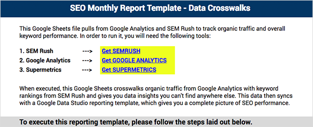 seo report keywords