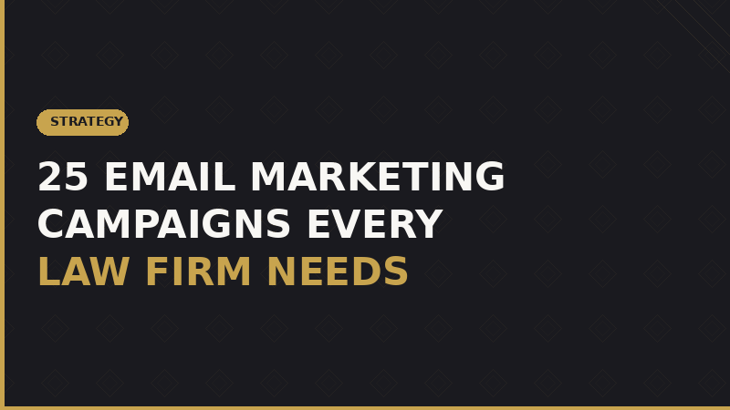 Email Marketing for Lawyers