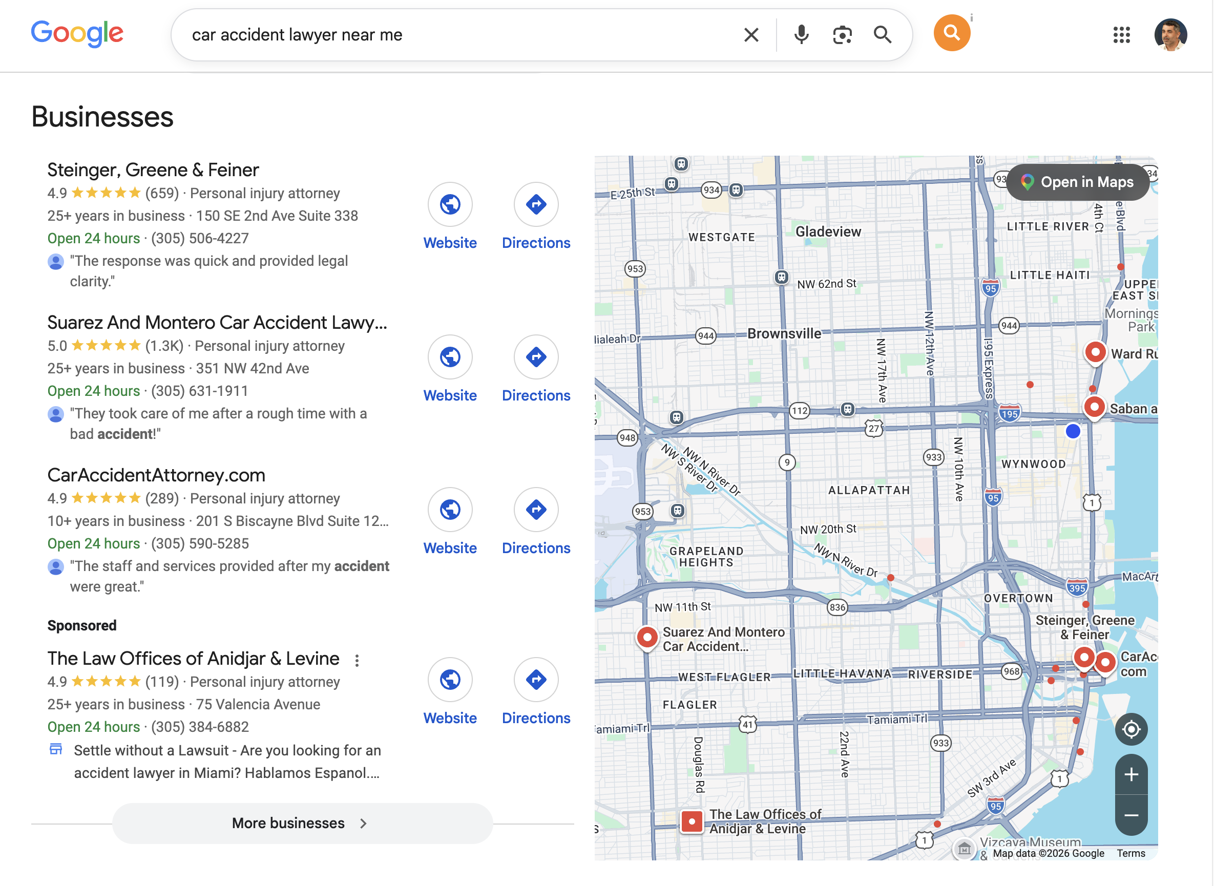 Google Maps Pack for Law Firms