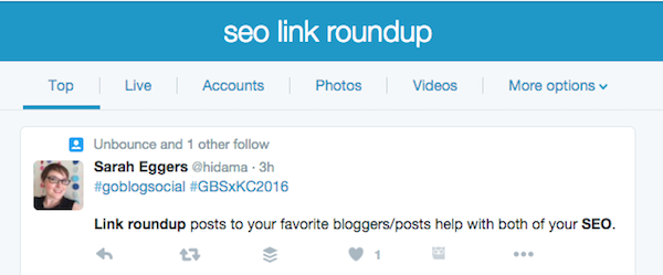 Twitter Link Building