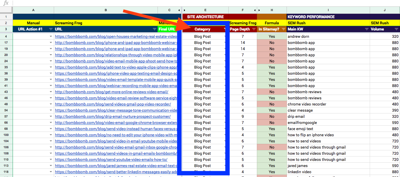 wqa page classification